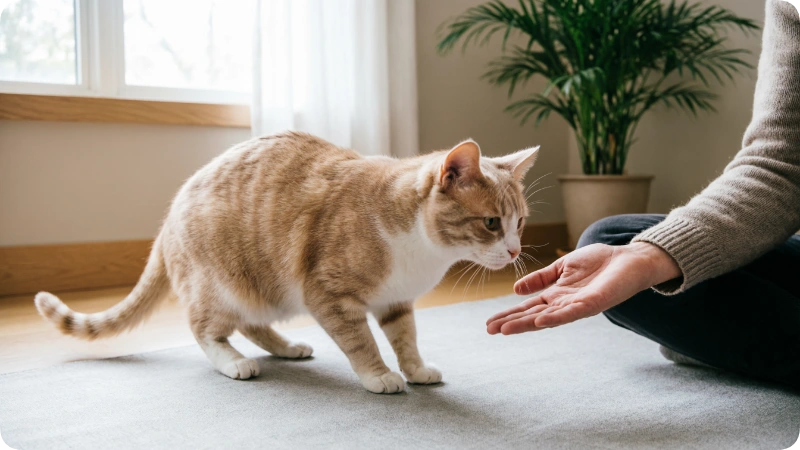 How Should You Pet a Cat for the First Time