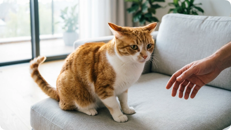 What Does a Cat Look Like When It Has Had Enough